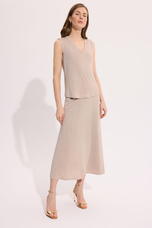 Bluzka z metalizowaną nicią – elegancka bluzka damska