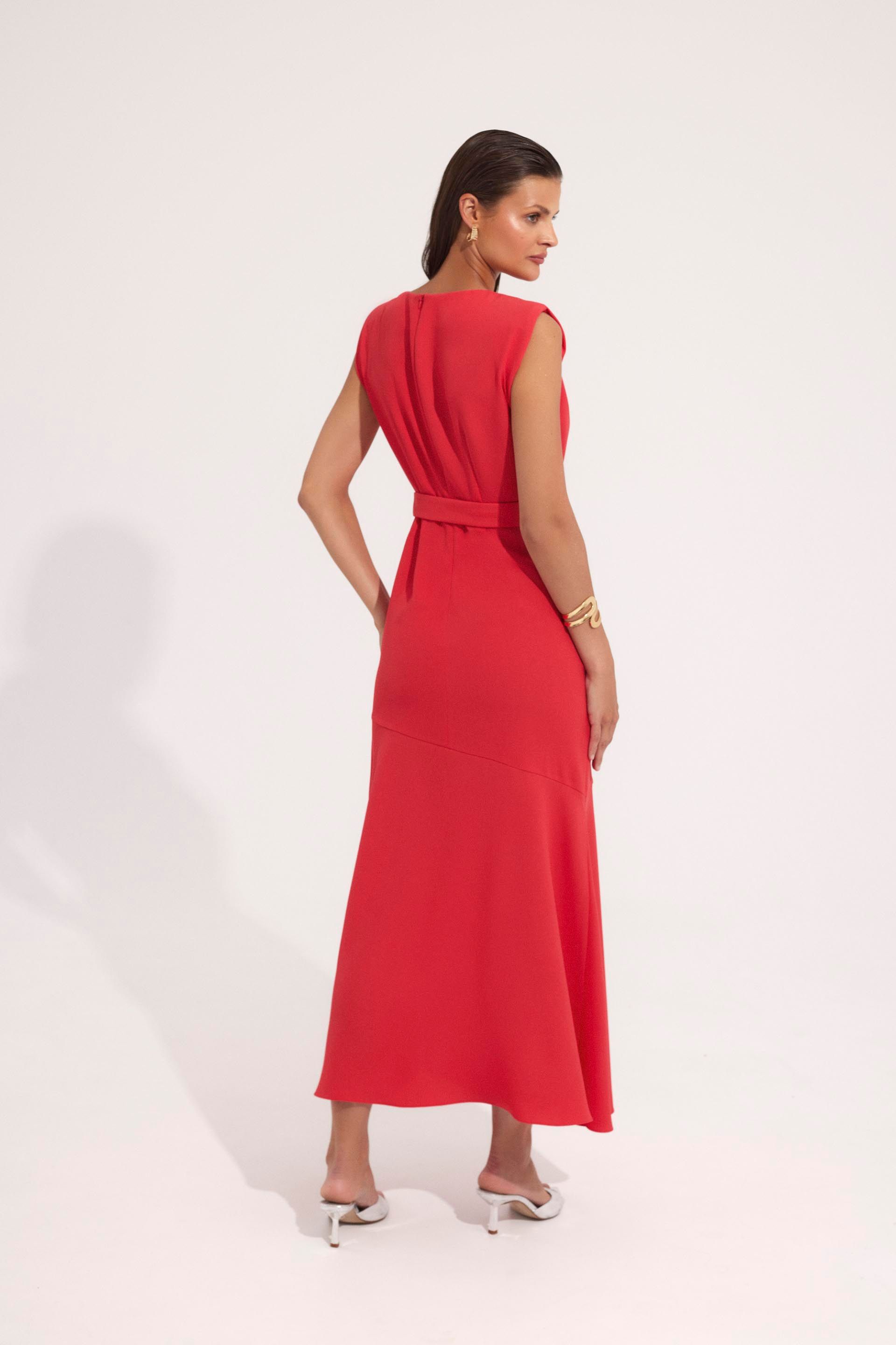 Elegancka sukienka maxi Makalu