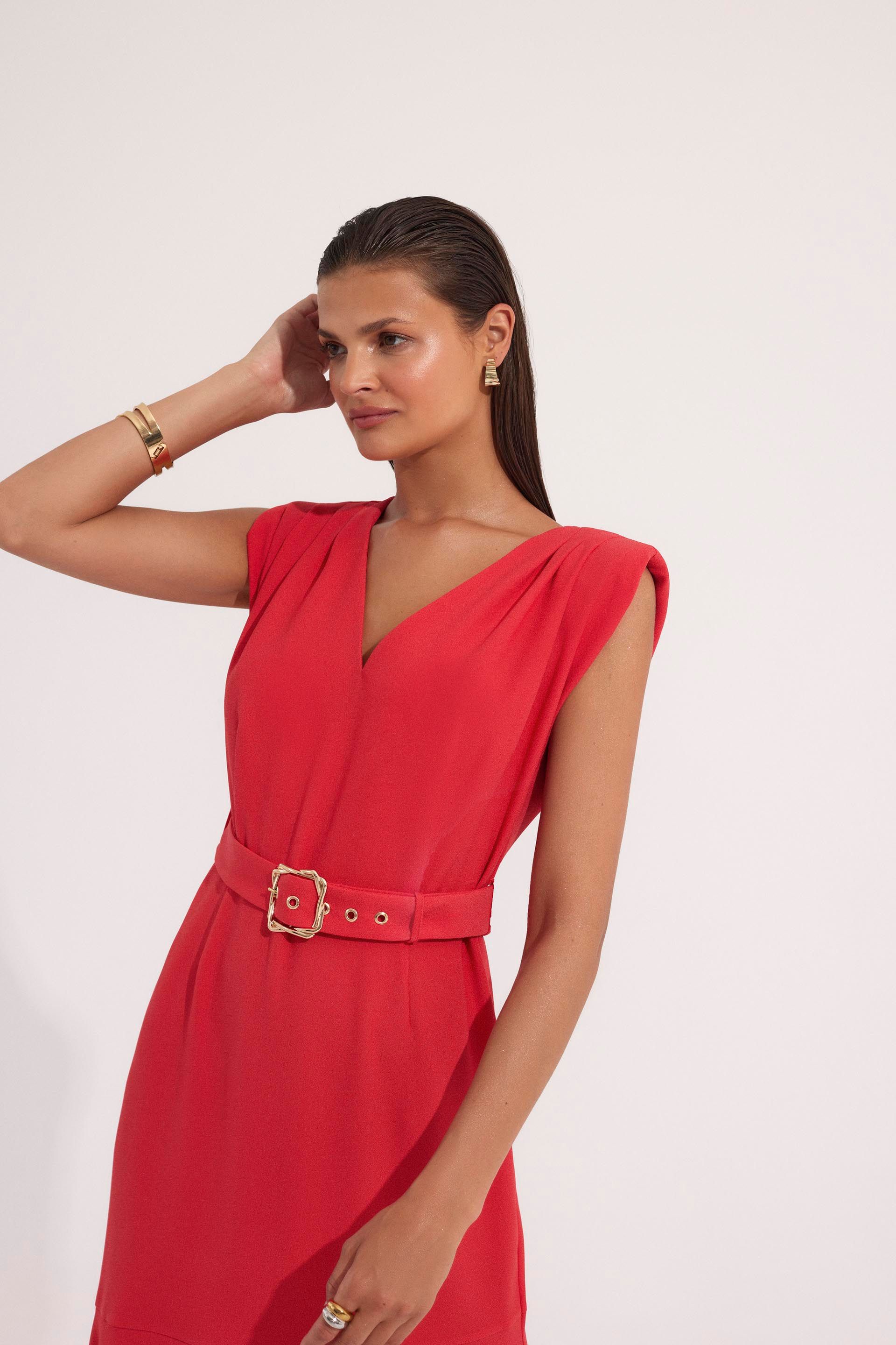 Elegancka sukienka maxi Makalu