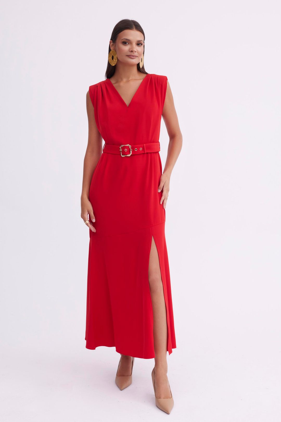 Elegancka sukienka maxi Makalu