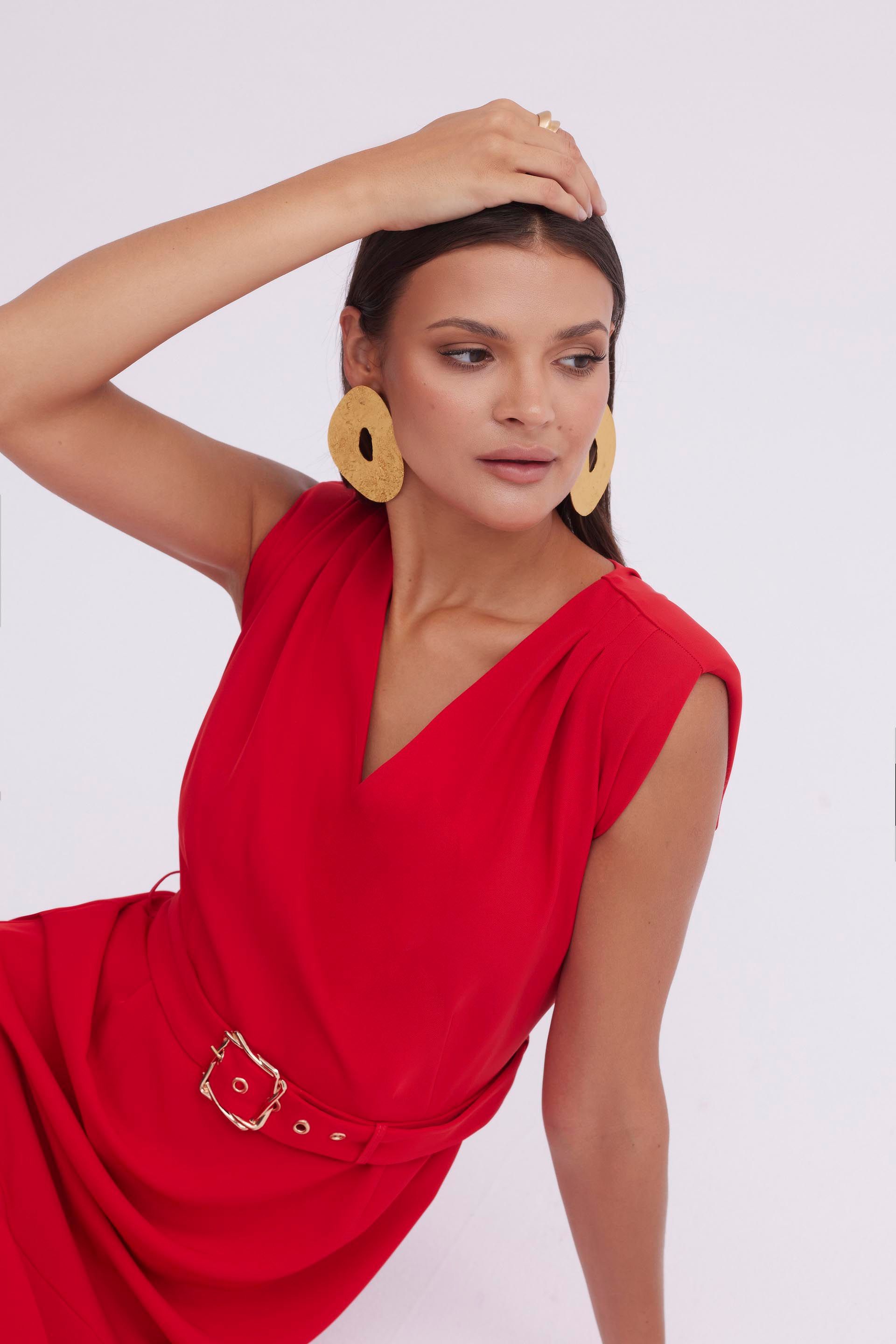 Elegancka sukienka maxi Makalu
