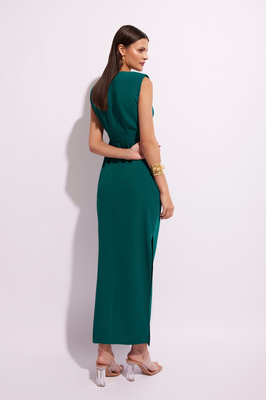 Elegancka sukienka maxi Makalu
