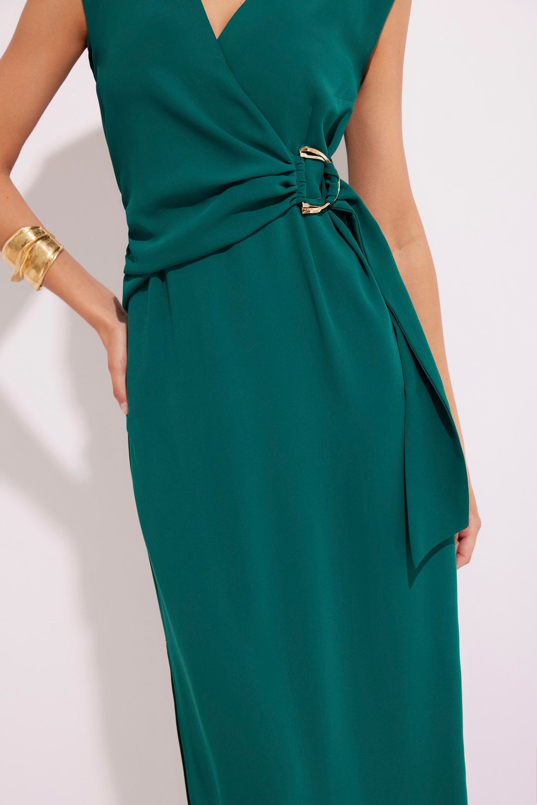 Elegancka sukienka maxi Makalu