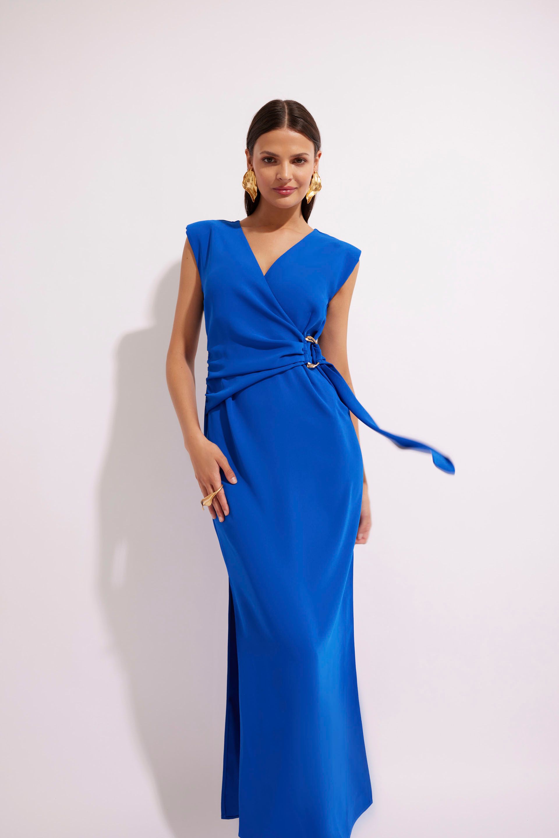 Elegancka sukienka maxi Makalu