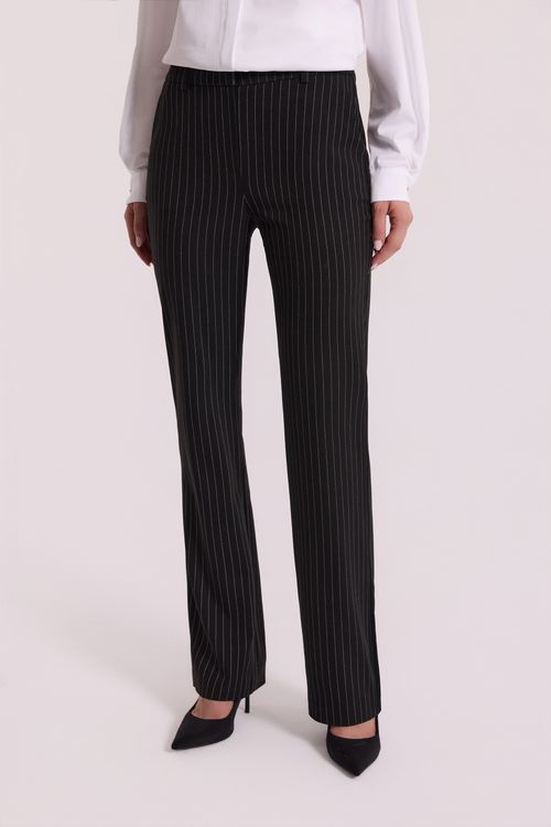 Eleganckie spodnie w prążek
