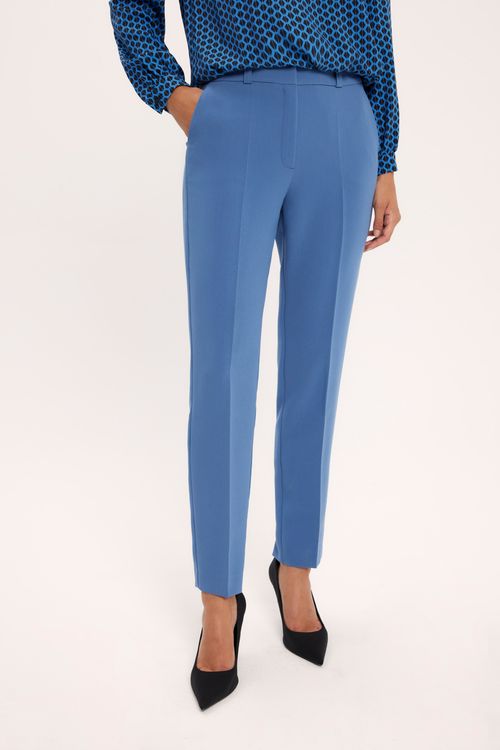 Eleganckie niebieskie spodnie