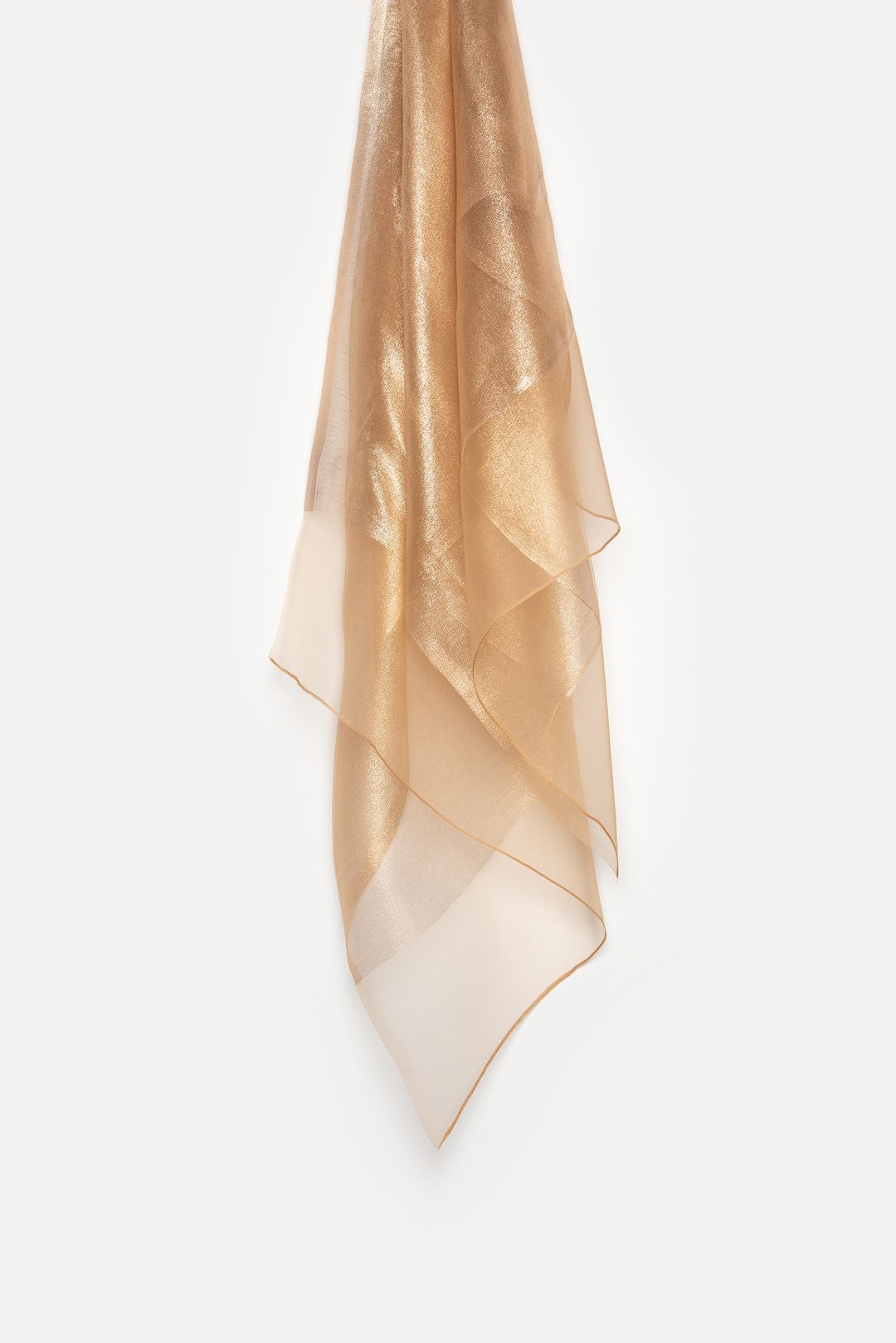 Szampański elegancki szal – lekki szal damski