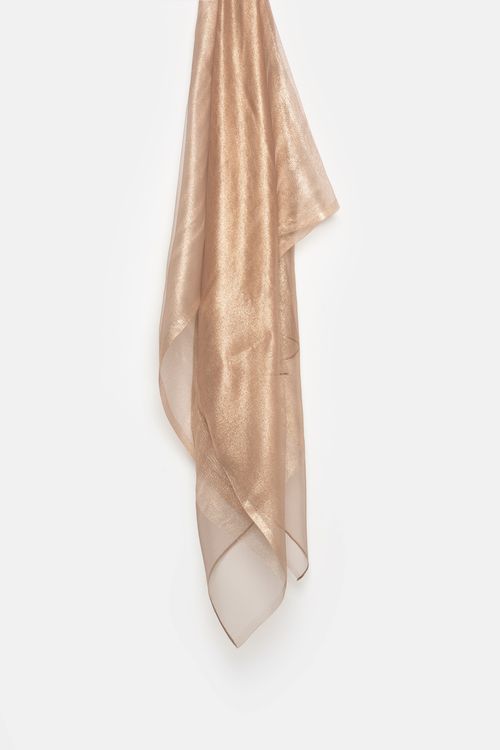 Szampański elegancki szal – lekki szal damski