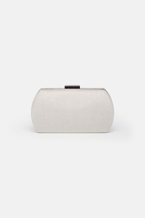 Srebrna kopertówka damska elegancka | Makalu