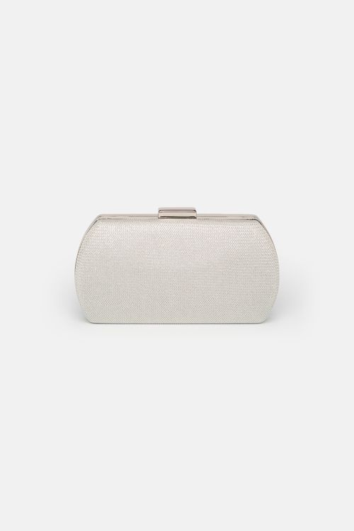 Srebrna kopertówka damska elegancka | Makalu