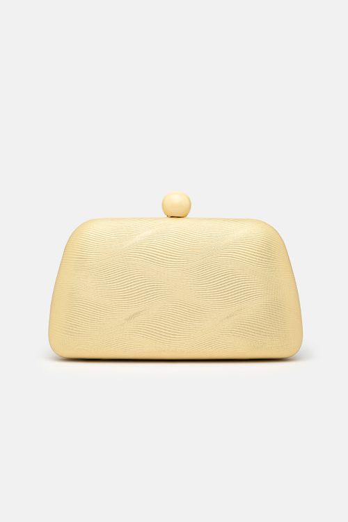 Złota elegancka torebka