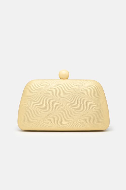 Złota elegancka torebka