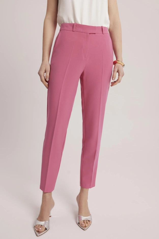 Eleganckie różowe spodnie Makalu
