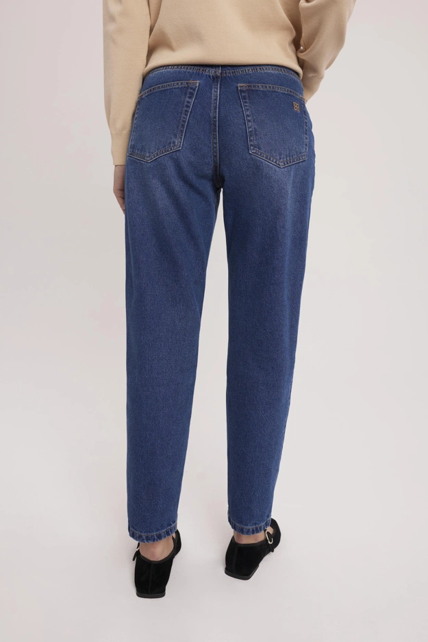 Niebieskie spodnie jeansowe Makalu