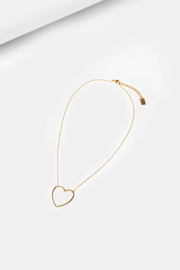 Łańcuszek z przywieszką w kształcie serca Makalu