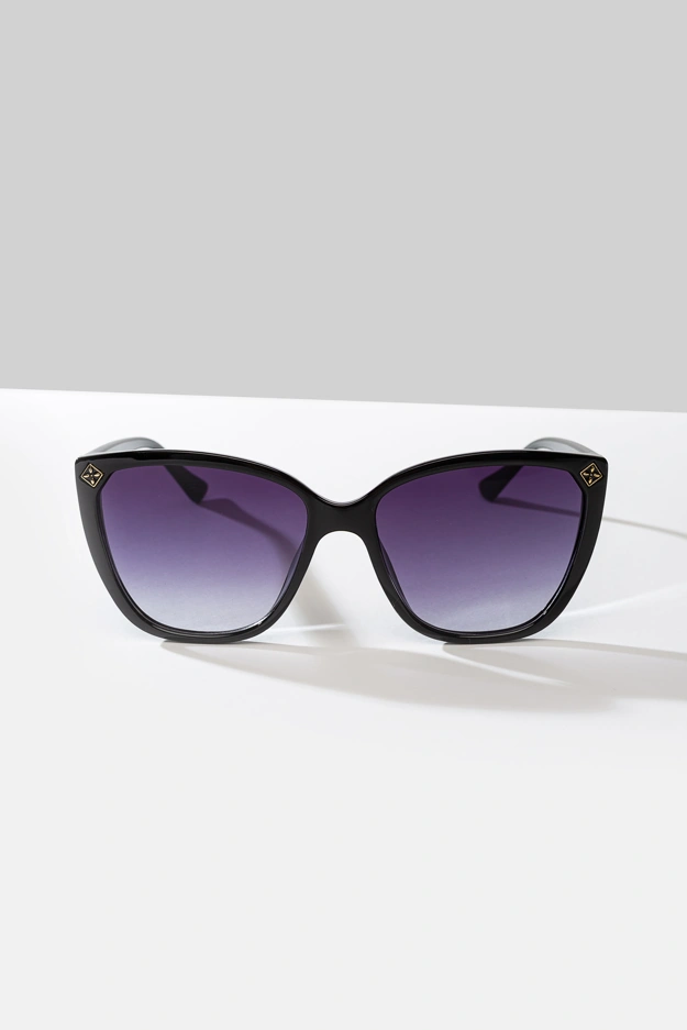 Klasyczne czarne okulary przeciwsłoneczne Makalu