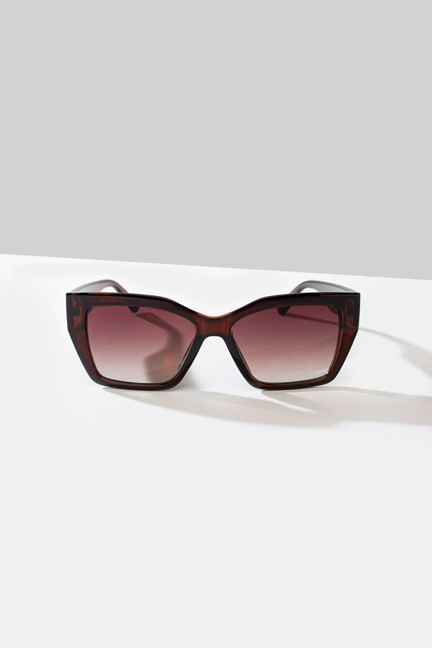Klasyczne brązowe okulary przeciwsłoneczne Makalu