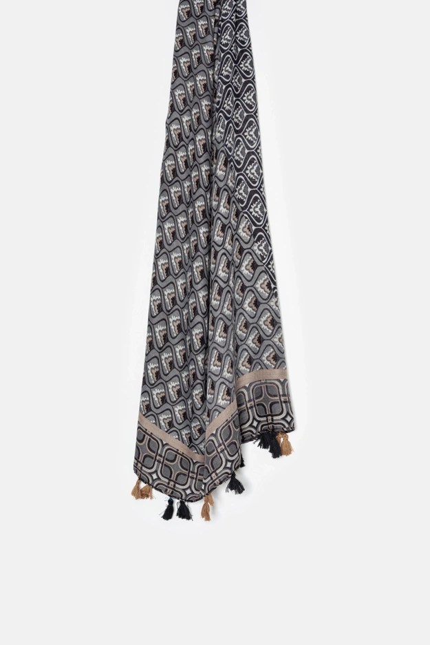 Bawełniany szalik we wzory Makalu