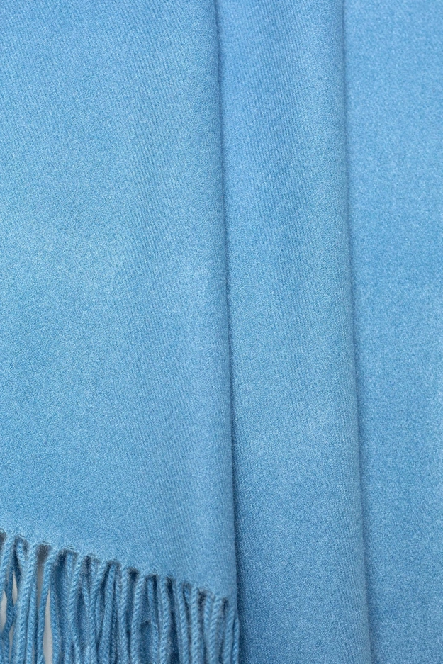 Wełniany niebieski szal Makalu