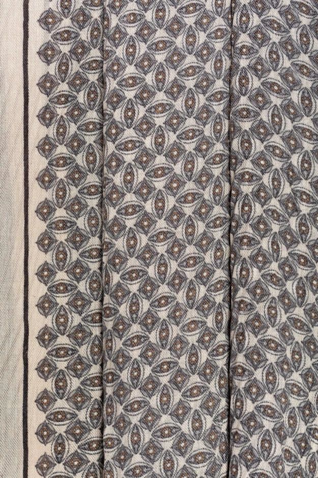Bawełniany szal we wzory Makalu